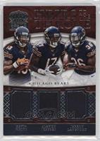 Kevin White, Alshon Jeffery, Jeremy Langford #/99