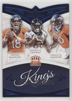 Peyton Manning, Demaryius Thomas, Emmanuel Sanders