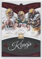 Aaron Rodgers, Jordy Nelson, Eddie Lacy