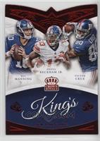 Eli Manning, Odell Beckham Jr., Victor Cruz