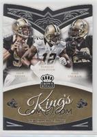 Drew Brees, Marques Colston, Mark Ingram