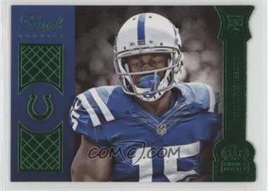 2015 Panini Crown Royale - Regal Rookies Die-Cuts - Green #RR16 - Phillip Dorsett