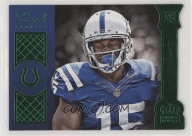 2015 Panini Crown Royale - Regal Rookies Die-Cuts - Green #RR16 - Phillip Dorsett