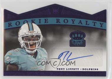 2015 Panini Crown Royale - Rookie ROYalty Signatures - Purple #RRS-TO - Tony Lippett /25