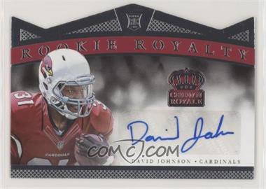 2015 Panini Crown Royale - Rookie ROYalty Signatures #RRS-DJ - David Johnson /199