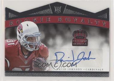 2015 Panini Crown Royale - Rookie ROYalty Signatures #RRS-DJ - David Johnson /199