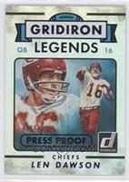 Gridiron Legends - Len Dawson #/99