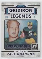 Gridiron Legends - Paul Hornung #/99