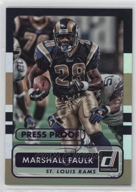 2015 Panini Donruss - [Base] - Press Proof Purple #169 - Marshall Faulk /199