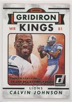 Gridiron Kings - Calvin Johnson #/74