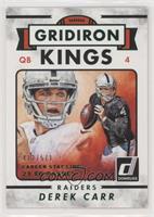 Gridiron Kings - Derek Carr #/571