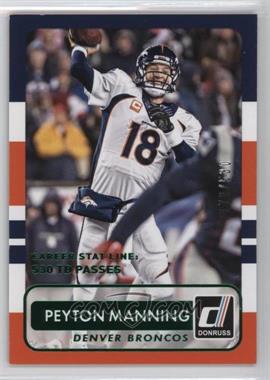 2015 Panini Donruss - [Base] - Stat Line Career #5 - Peyton Manning /530