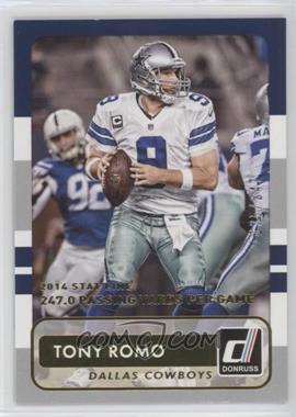 2015 Panini Donruss - [Base] - Stat Line Season #12 - Tony Romo /247