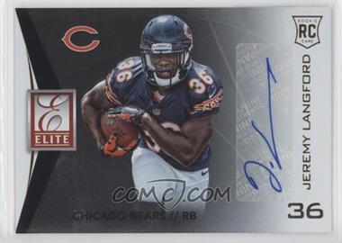 2015 Panini Donruss - Elite Rookie Signatures #ERS-JL - Jeremy Langford