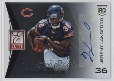 2015 Panini Donruss - Elite Rookie Signatures #ERS-JL - Jeremy Langford