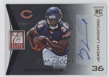 2015 Panini Donruss - Elite Rookie Signatures #ERS-JL - Jeremy Langford