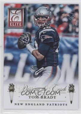 2015 Panini Donruss - Passing the Torch #5 - Tom Brady, Jimmy Garoppolo