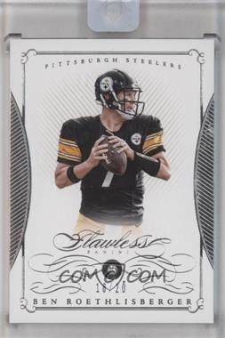 2015 Panini Flawless - [Base] #25 - Ben Roethlisberger /20 [Uncirculated]