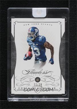 2015 Panini Flawless - [Base] #84 - Odell Beckham Jr. /20 [Uncirculated]