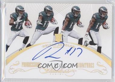 2015 Panini Flawless - Flawless Progressions Signatures - Gold #FPS-NA - Nelson Agholor /10