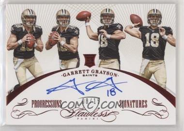 2015 Panini Flawless - Flawless Progressions Signatures - Ruby #FPS-GG - Garrett Grayson /15