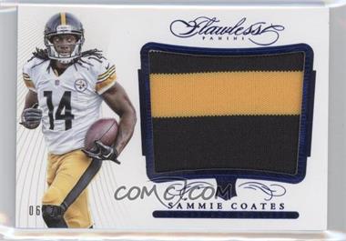 2015 Panini Flawless - Rookie Patches - Blue #RP-SC - Sammie Coates /20