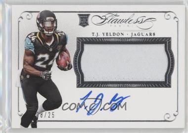 2015 Panini Flawless - Rookie Patches Autographs #RPA-TJ - T.J. Yeldon /25