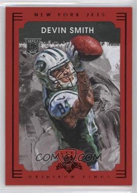 2015 Panini Gridiron Kings - [Base] - Red Frame #134 - Rookies - Devin Smith