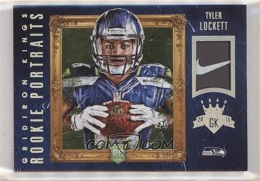 2015 Panini Gridiron Kings - Rookie Portraits Memorabilia - Laundry Tag Nike Swoosh #RPM-TL - Tyler Lockett /1