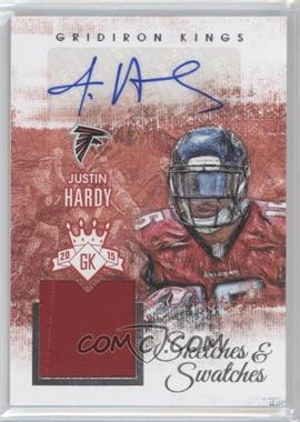 2015 Panini Gridiron Kings - Sketches and Swatches #SK-JH - Justin Hardy /249