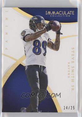 2015 Panini Immaculate Collection - [Base] - Gold #31 - Steve Smith Sr. /25