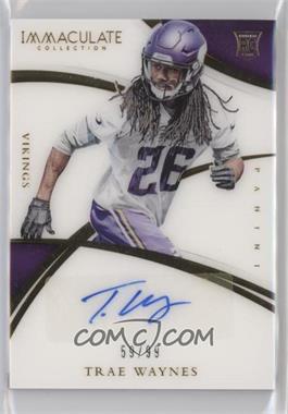 2015 Panini Immaculate Collection - [Base] #108 - Rookie Autographs - Trae Waynes /99