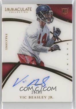 2015 Panini Immaculate Collection - [Base] #109 - Rookie Autographs - Vic Beasley Jr. /99 [Noted]