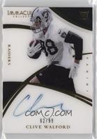 Rookie Autographs - Clive Walford #/99
