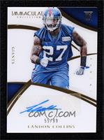 Rookie Autographs - Landon Collins #/99