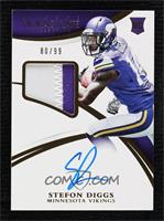 Rookie Patch Autographs - Stefon Diggs #/99