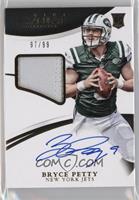 Rookie Patch Autographs - Bryce Petty #/99