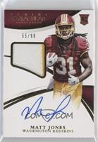 Rookie Patch Autographs - Matt Jones #/99