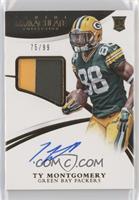 Rookie Patch Autographs - Ty Montgomery #/99