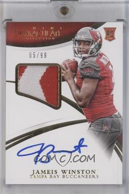 2015 Panini Immaculate Collection - [Base] #165 - Rookie Patch Autographs - Jameis Winston /99