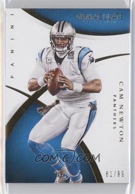 2015 Panini Immaculate Collection - [Base] #92 - Cam Newton /99