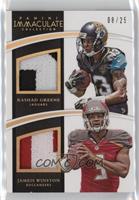 Rashad Greene, Jameis Winston #/25