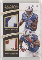 Karlos Williams, Mario Williams #/15