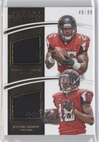 Tevin Coleman, Justin Hardy #/99