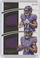 Buck Allen, Breshad Perriman [EX to NM] #/99