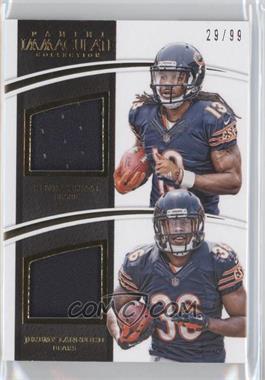 2015 Panini Immaculate Collection - Immaculate Dual Jerseys #IDJ-CHI - Kevin White, Jeremy Langford /99