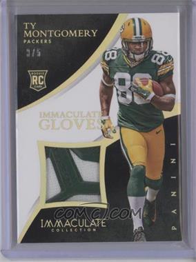 2015 Panini Immaculate Collection - Immaculate Gloves - Vapor Jet #IG-TM - Ty Montgomery /5
