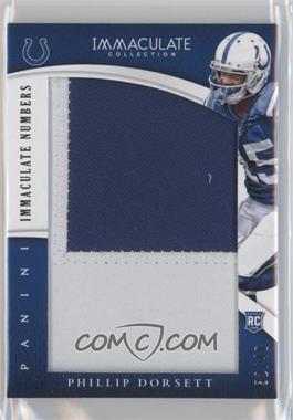 2015 Panini Immaculate Collection - Immaculate Jumbos - Numbers #IJ-PD - Phillip Dorsett /48