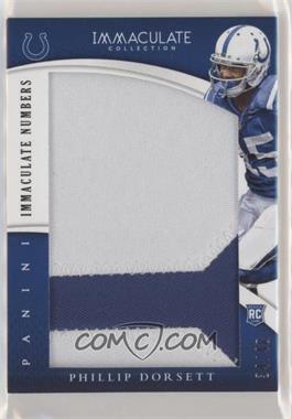 2015 Panini Immaculate Collection - Immaculate Numbers #IJ-PD - Phillip Dorsett /48
