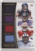 Jeremy Langford, Buck Allen, Mike Davis, David Cobb #/49